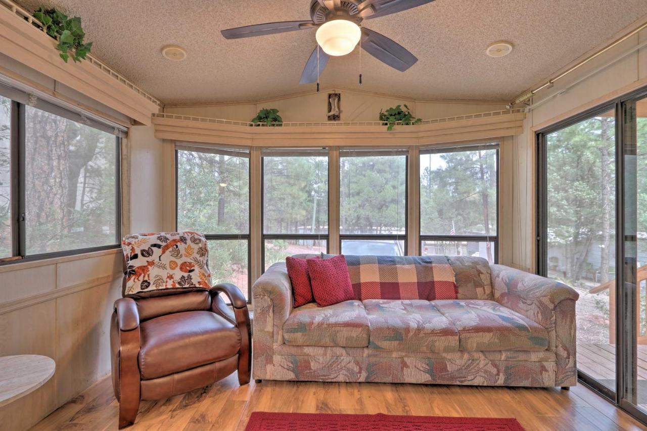 Show Low Home With Deck And Grill - 13 Mi To Hon-Dah! Kültér fotó
